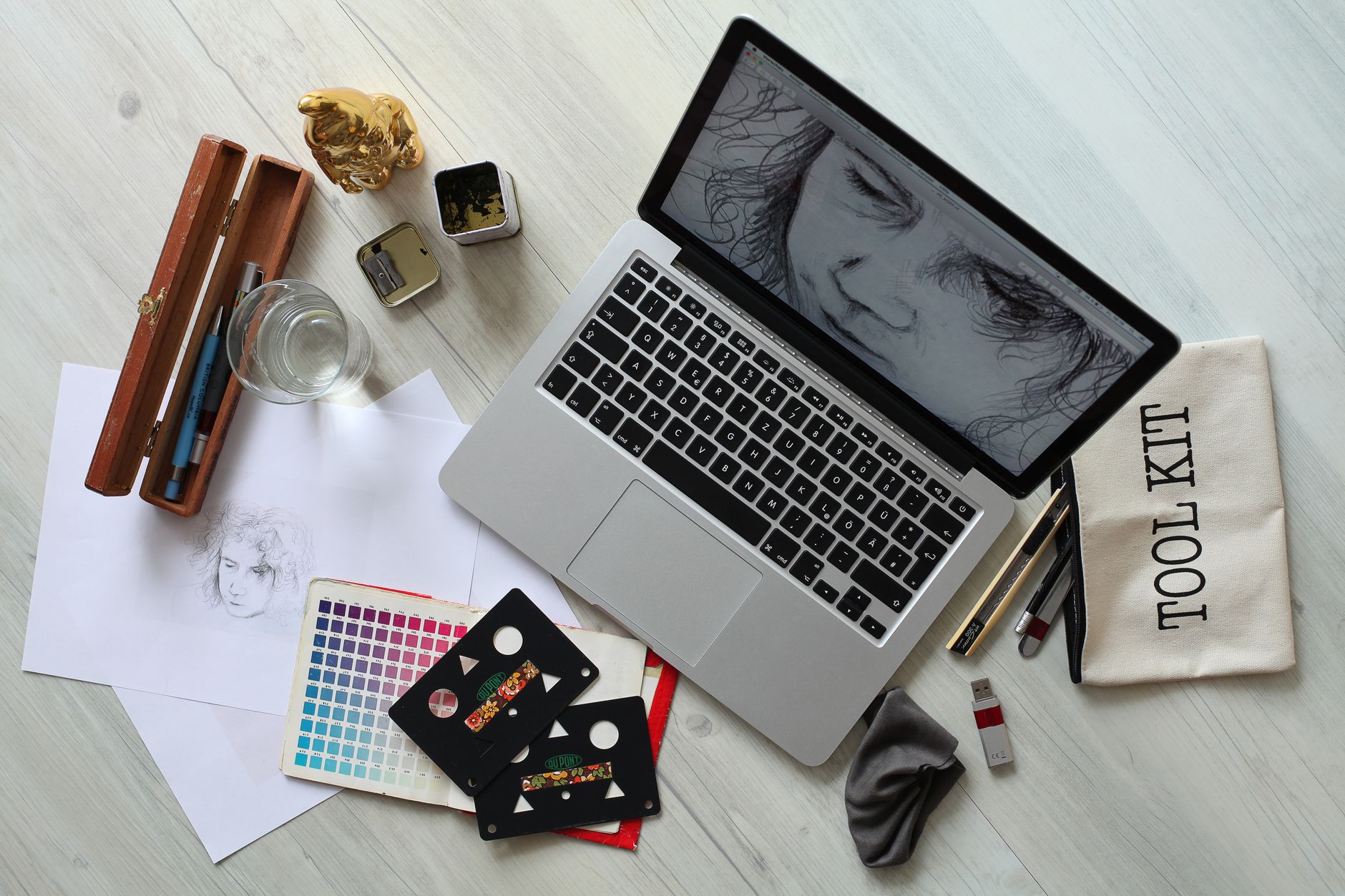 AI graphic design tool workspace for Indian content creators