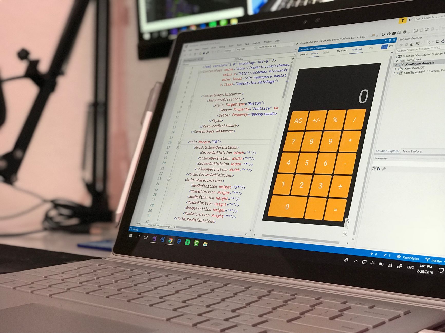 Bolt.new vs Lovable vs v0 in 2026: Which AI No-Code App Builder Should Indian Developers Choose? Laptop screen showing no-code app building interface and development tools