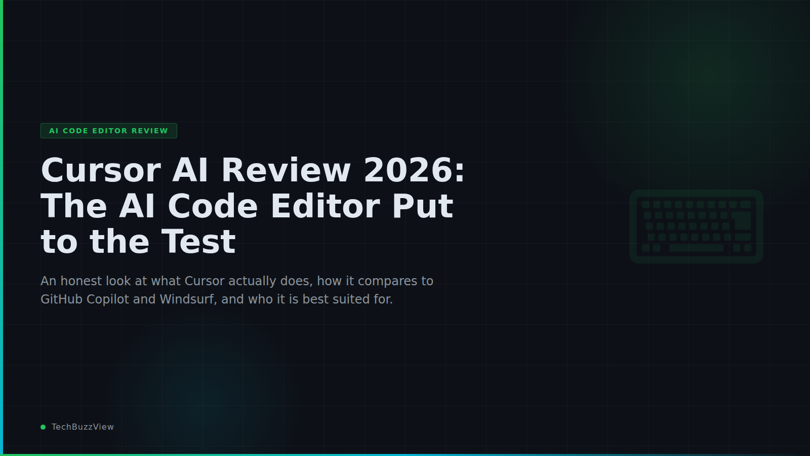 Cursor AI code editor review 2026 for developers and students