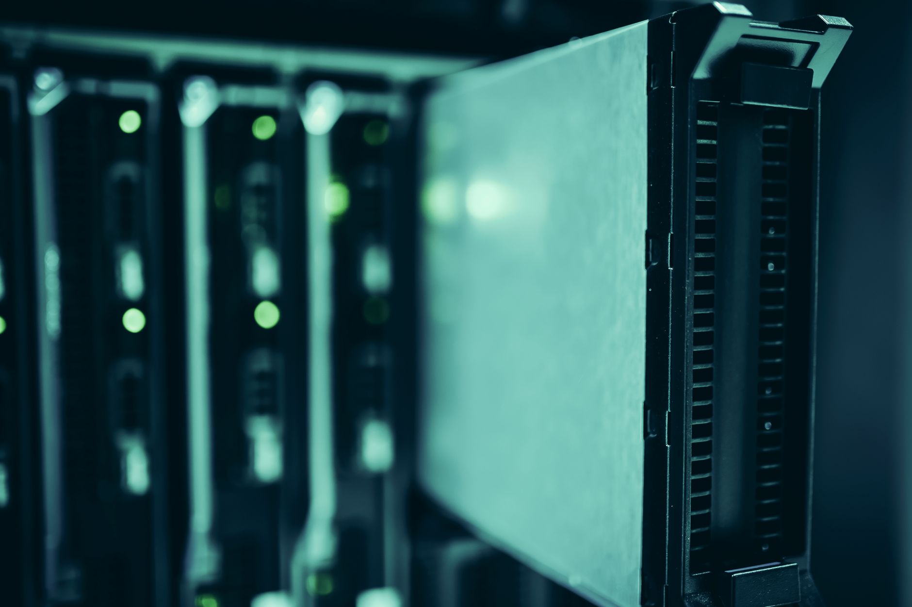 Server racks in data center representing cloud deployment infrastructure