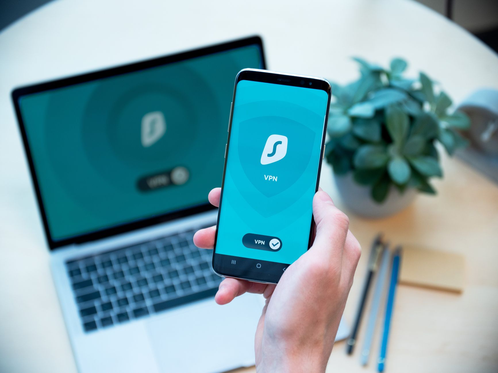 Best VPN Services in India 2026: NordVPN vs ExpressVPN vs Surfshark vs ProtonVPN Compared Smartphone displaying VPN app for digital privacy and secure internet connection